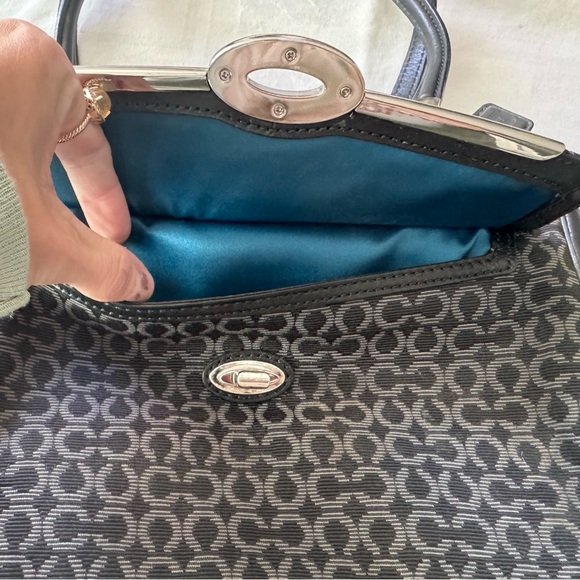 Coach Black and Gray Satchel - Picture 6 of 11